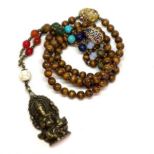 Japa Mala 7 Chakras Ganesha